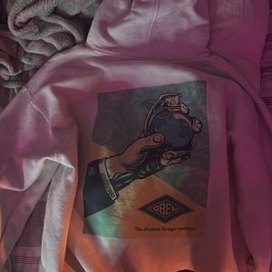 OBEY White Hoodie Men’s XXL